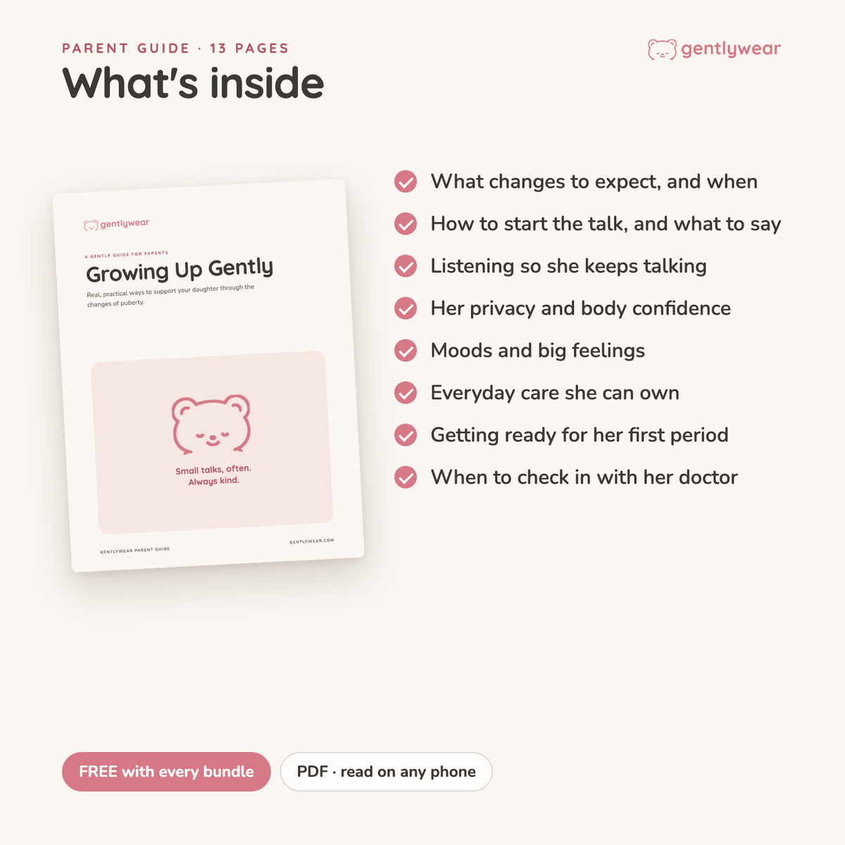 What's inside the parent guide